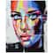 Designart - Woman Portrait Throughout the day - Glamour Painting Print on Wrapped Canvas set